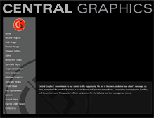 Tablet Screenshot of centralgraphicsgroup.com